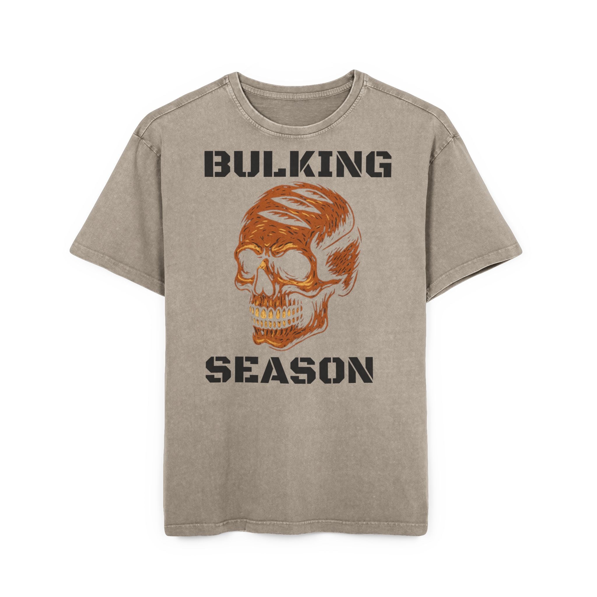 Bulking Season Bread Skull Oversize Shirt