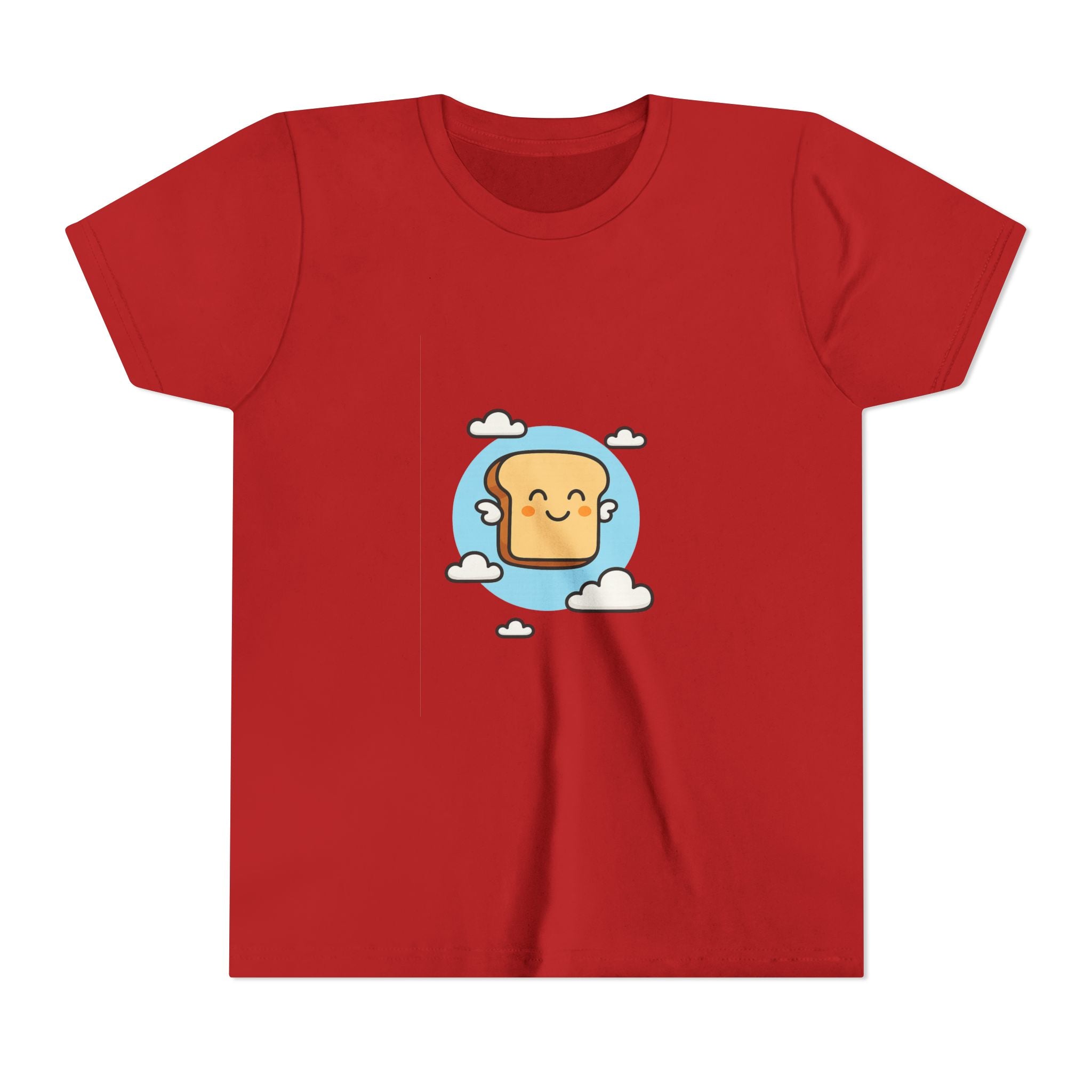 Cute Flying Toast Kids Tee