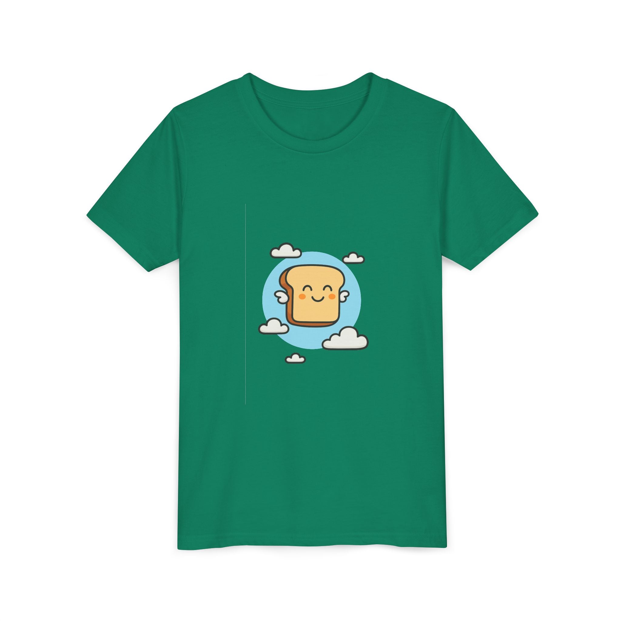 Cute Flying Toast Kids Tee