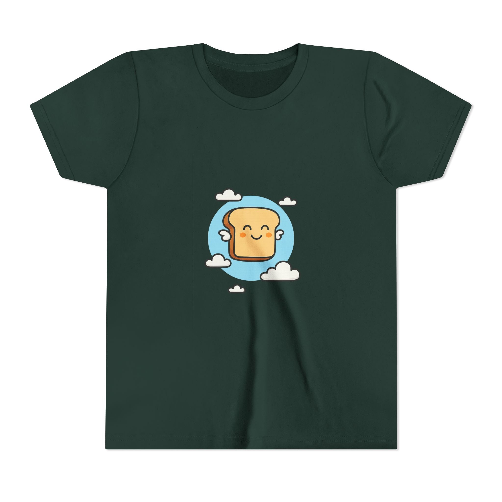 Cute Flying Toast Kids Tee
