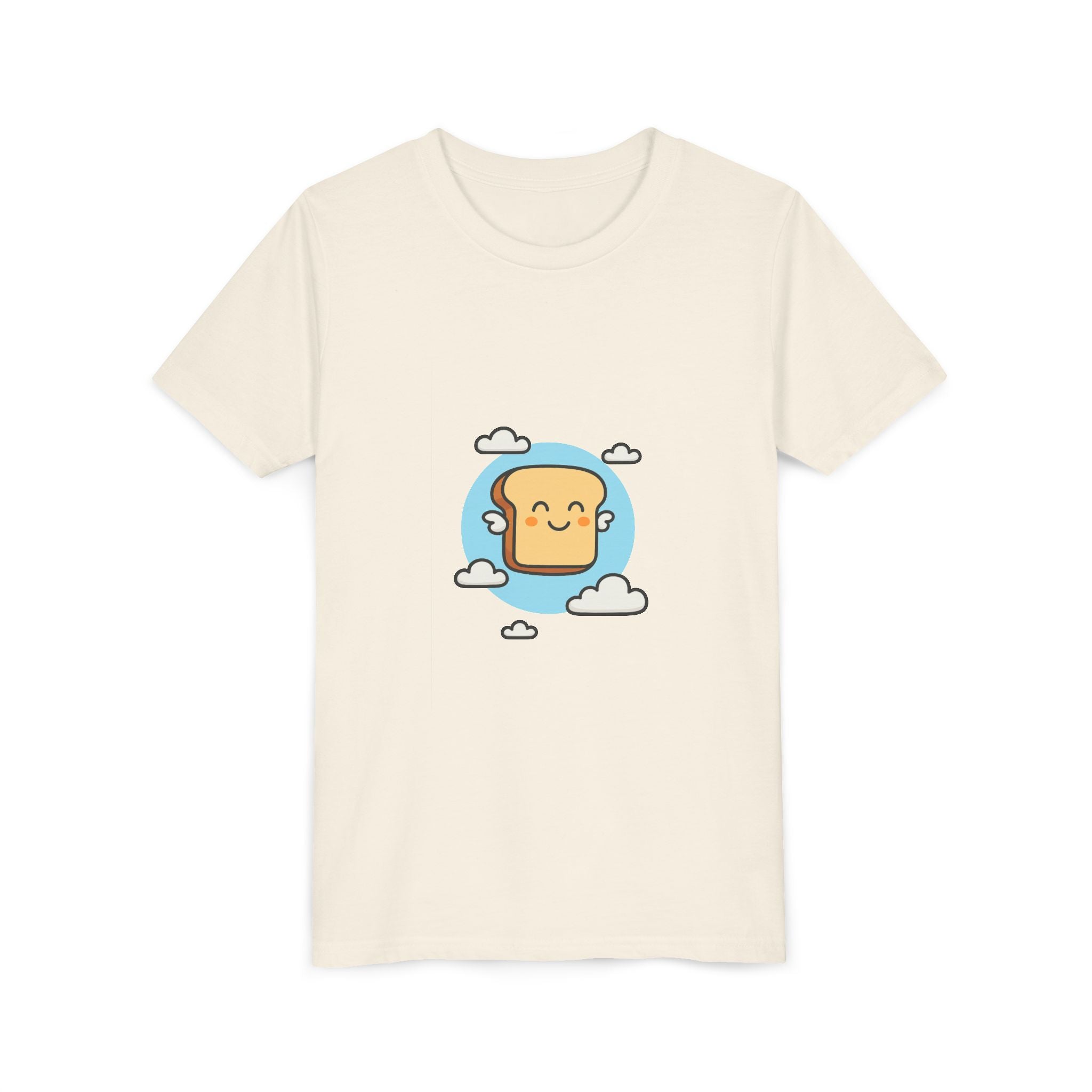Cute Flying Toast Kids Tee