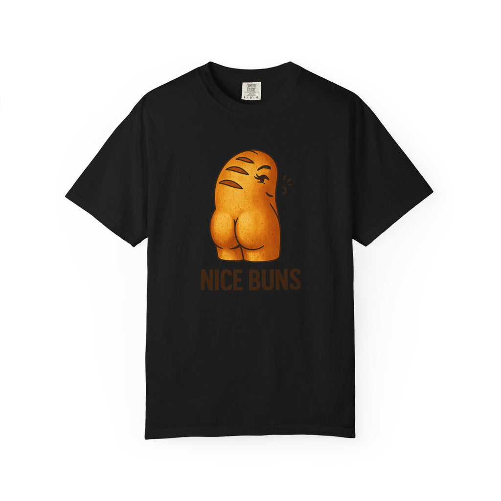 Nice Buns T-Shirt - Image 11 | Bread-Themed Apparel