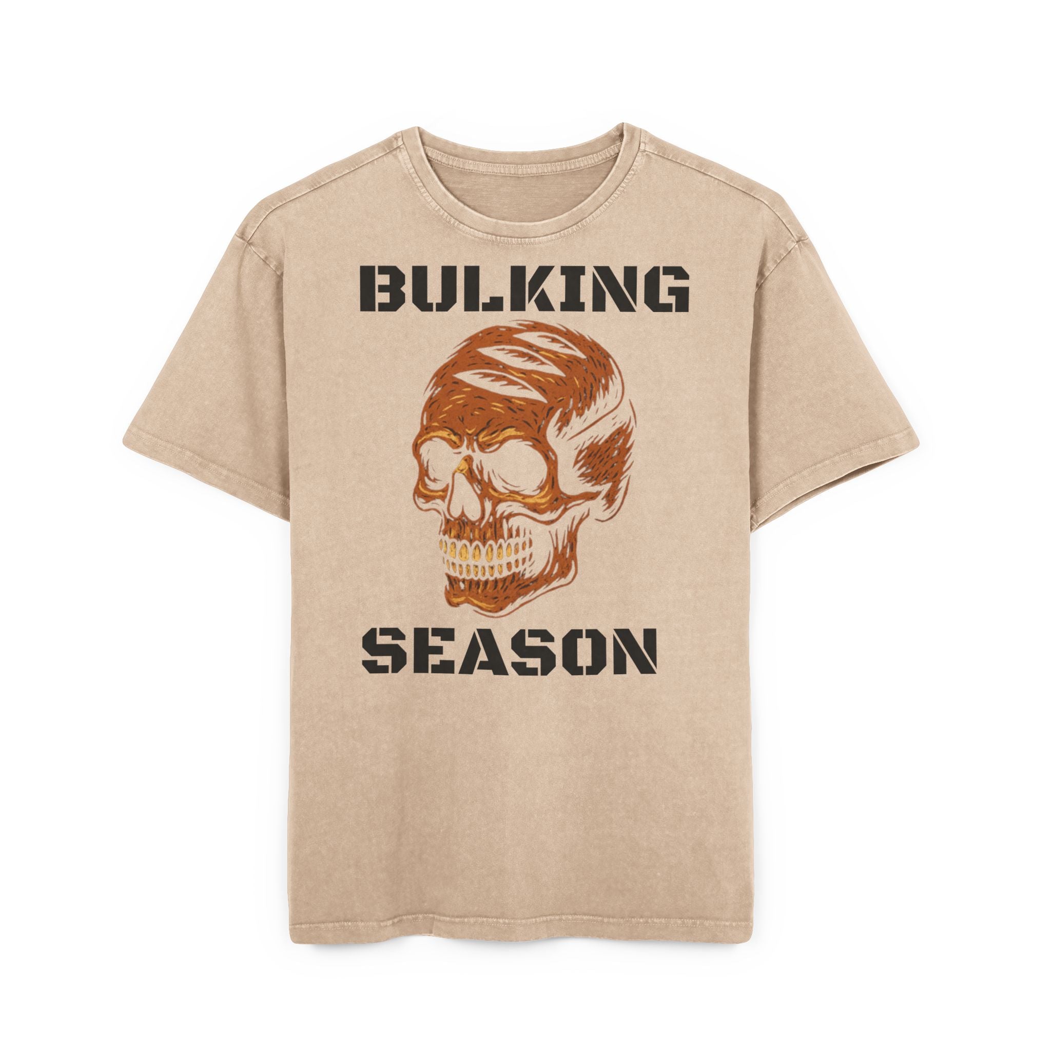 Bulking Season Bread Skull Oversize Shirt
