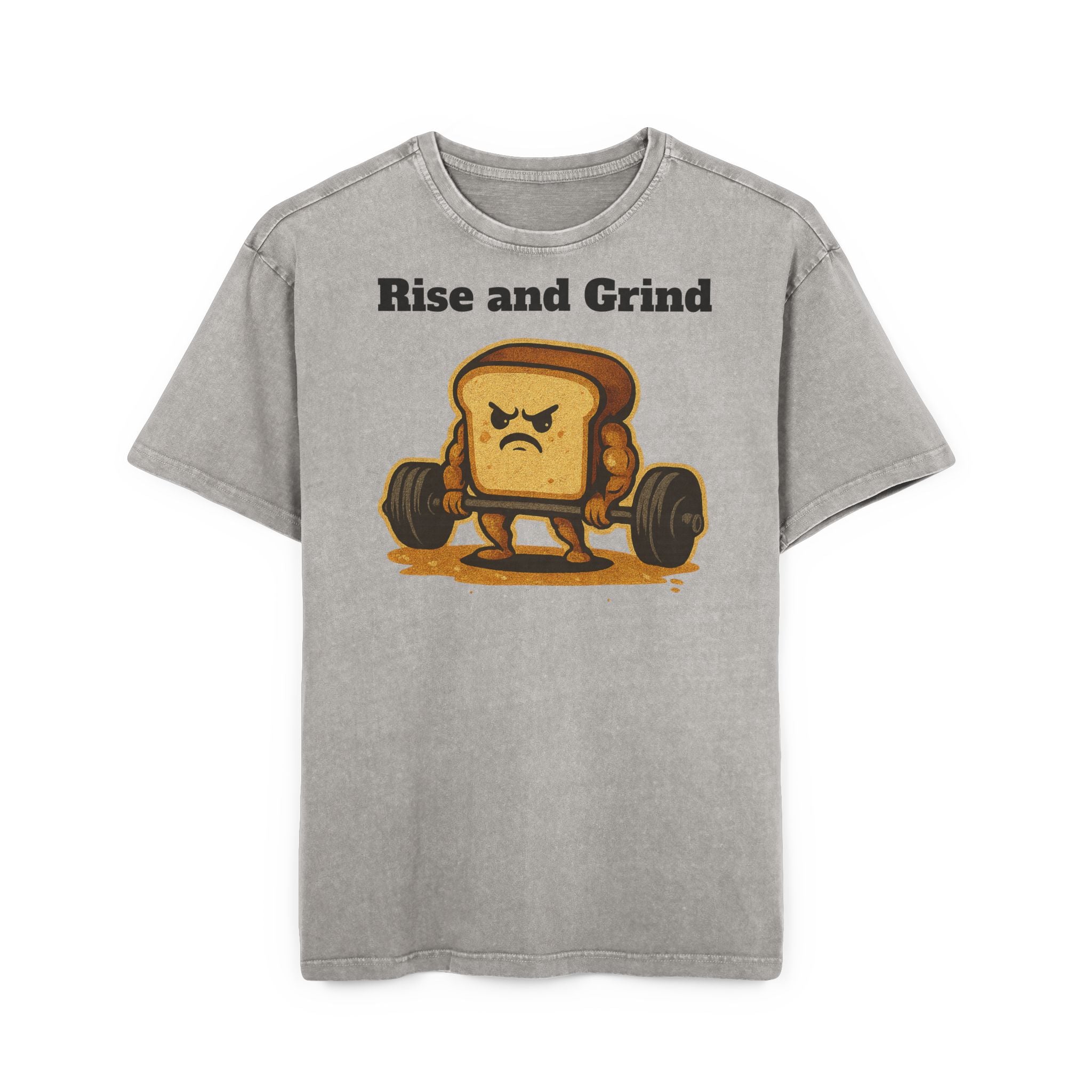 Rise and Grind Barbell Tee