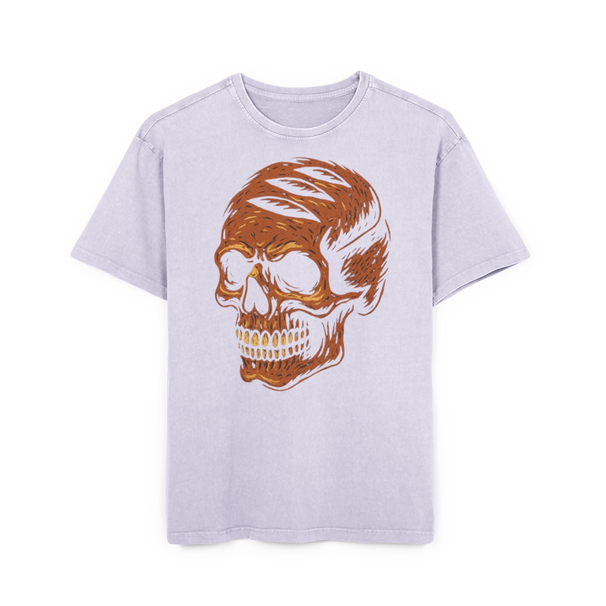 Skull Bread Graphic Oversize Shirt