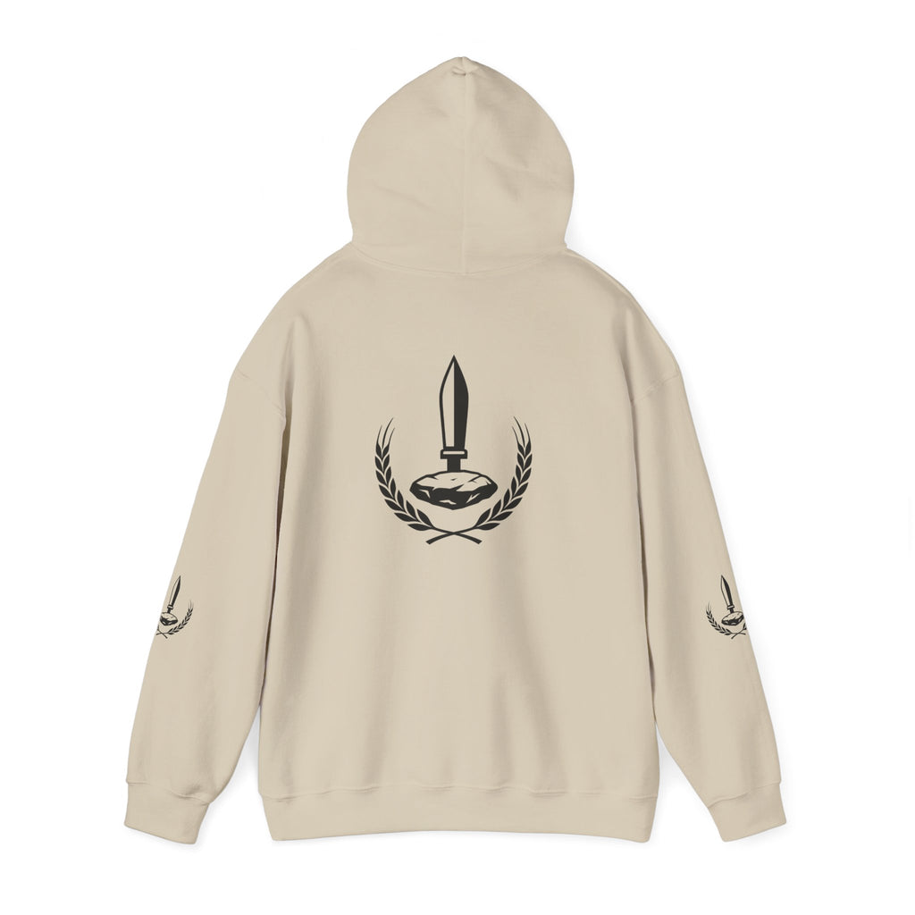 Wheat Steel Stone Fortitude Hoodie