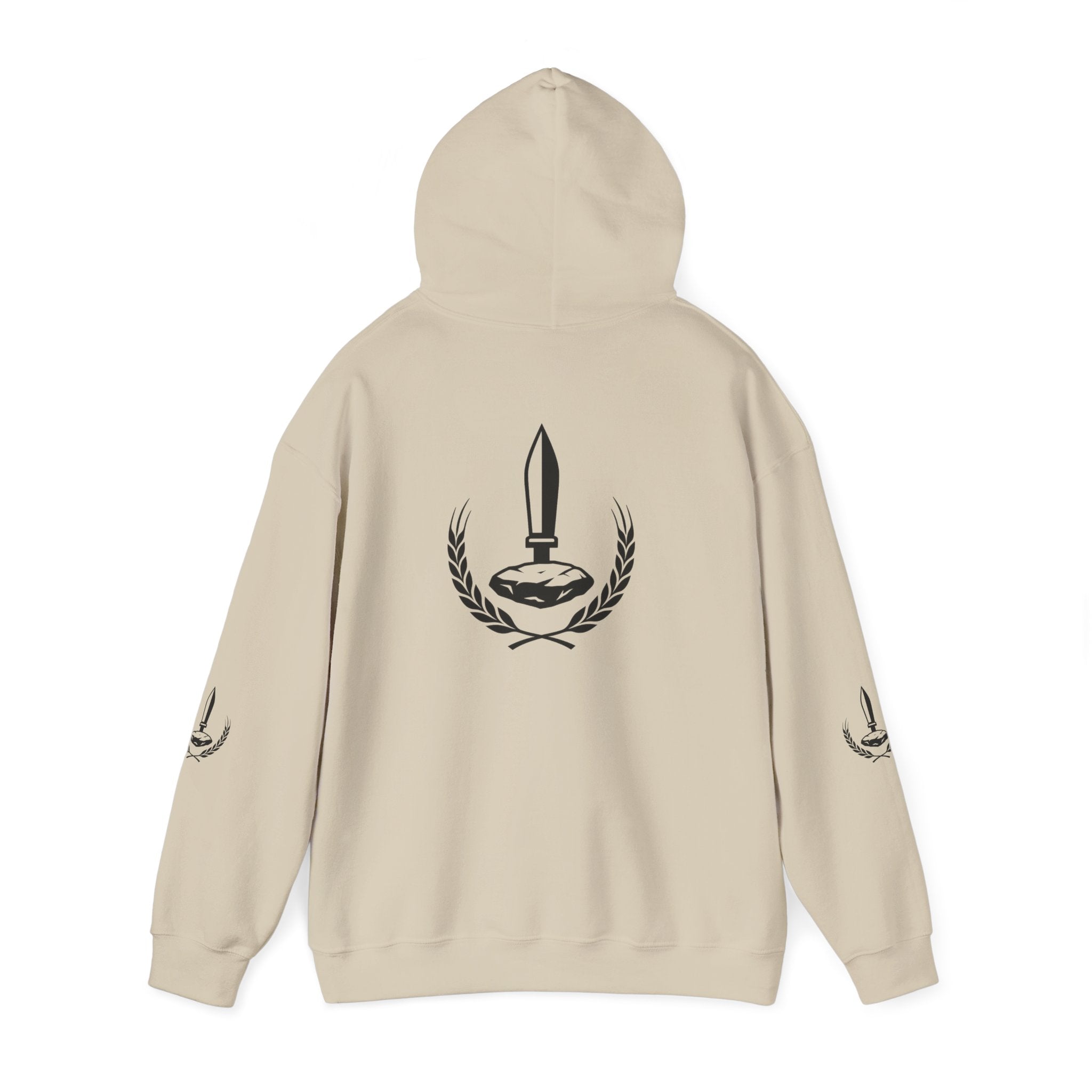 Wheat Steel Stone Fortitude Hoodie