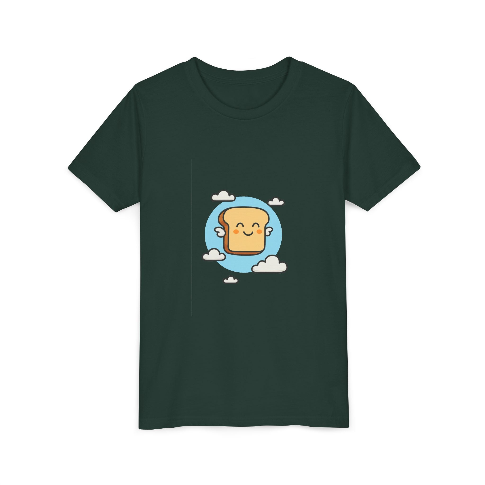 Cute Flying Toast Kids Tee