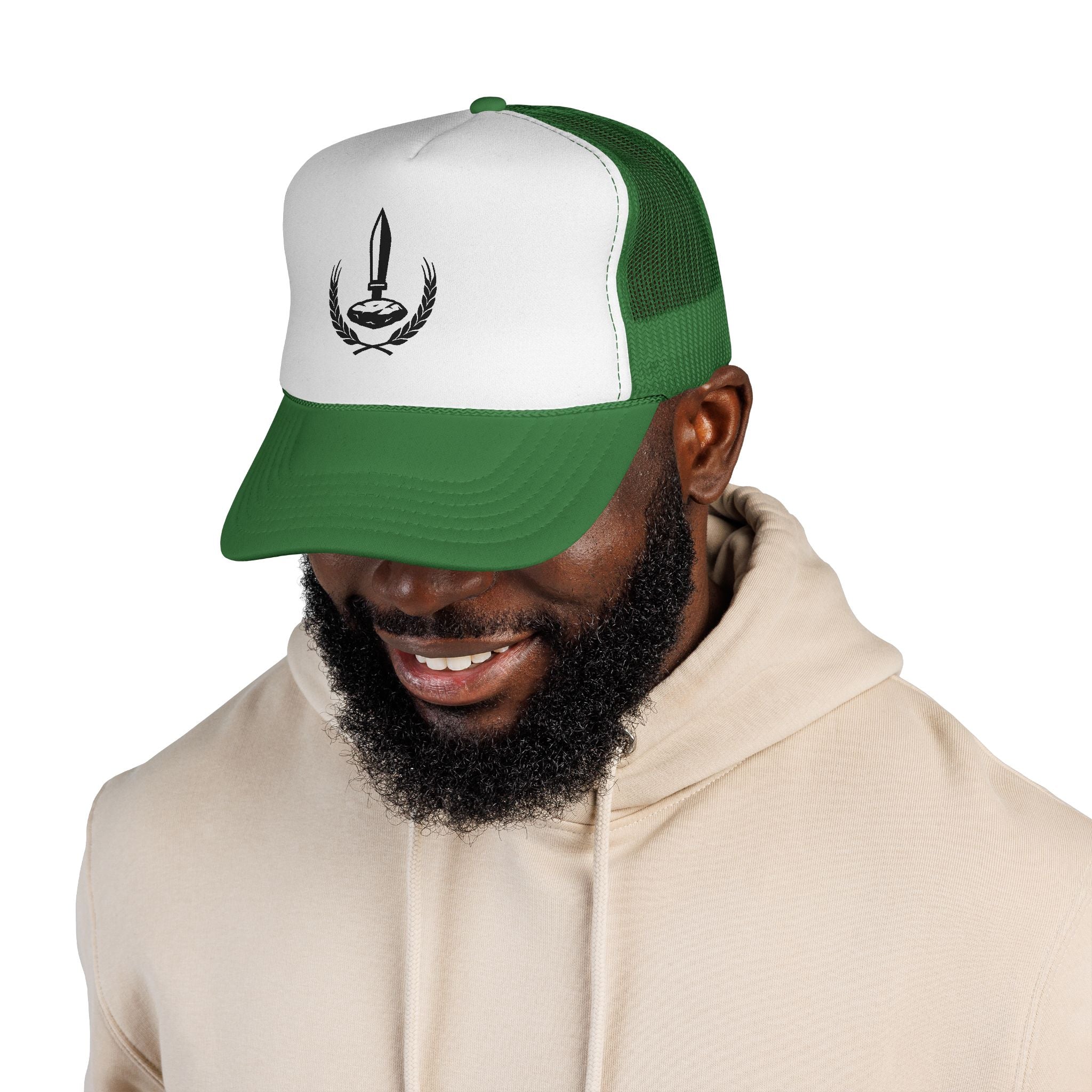 Wheat Steel Stone Trucker Cap
