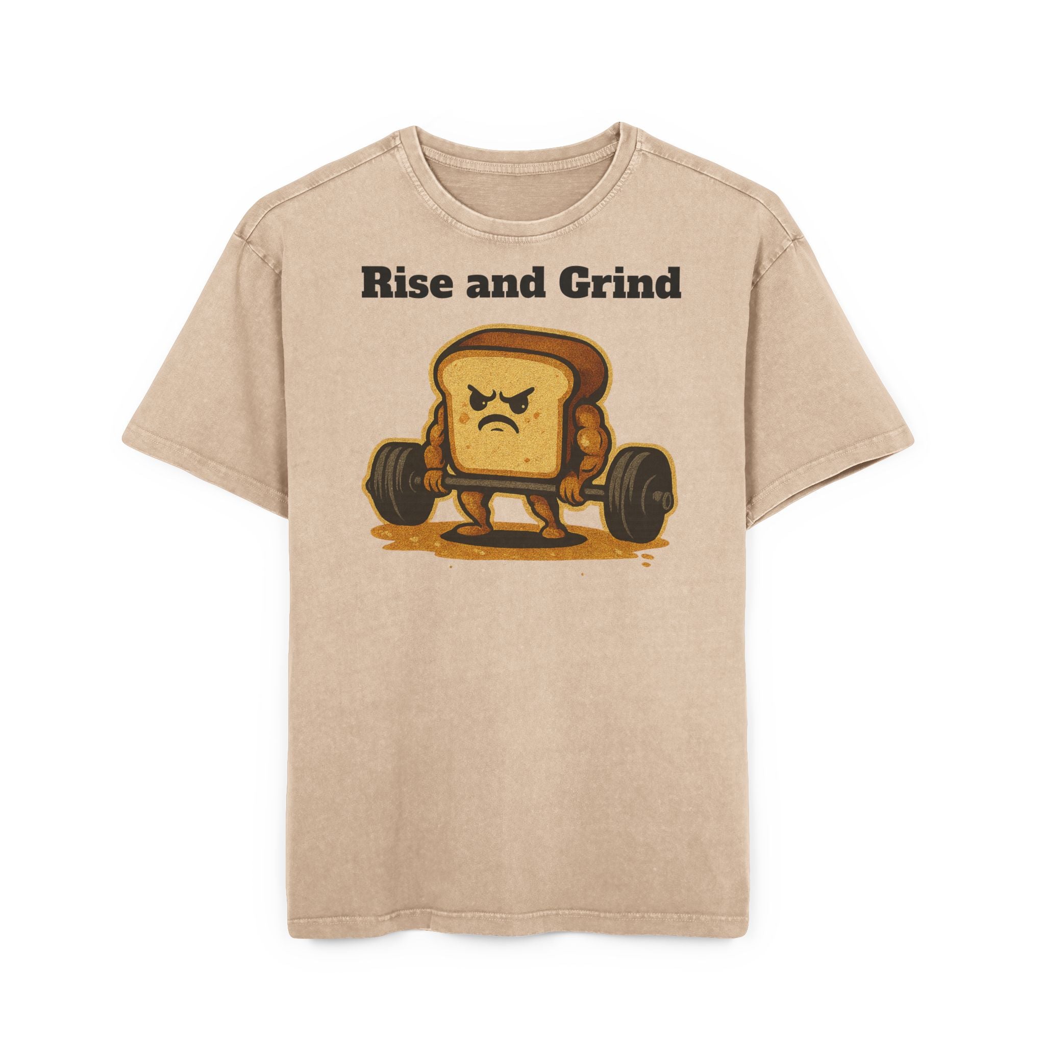 Rise and Grind Barbell Tee