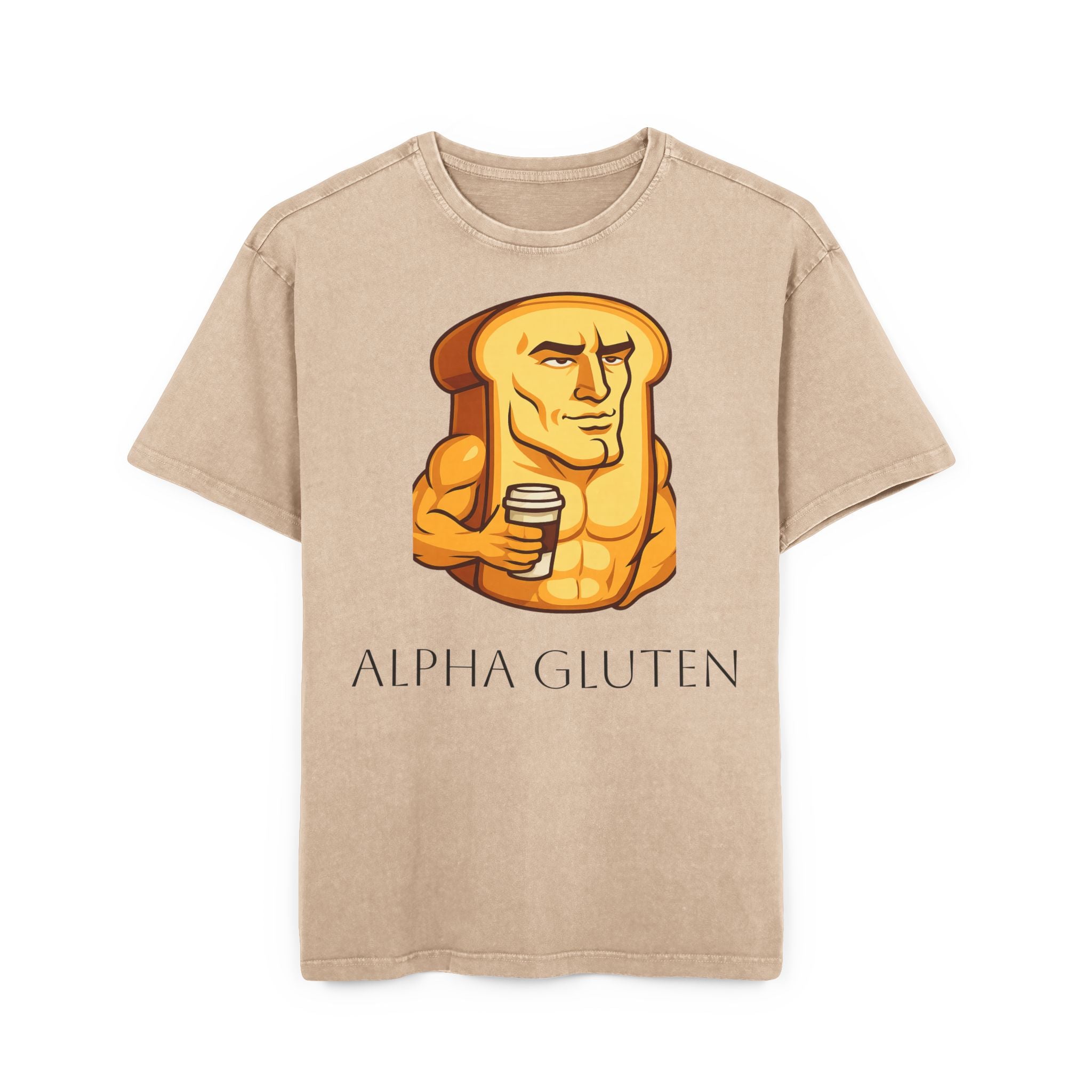 Alpha Chad 'Bread & Coffee' Tee