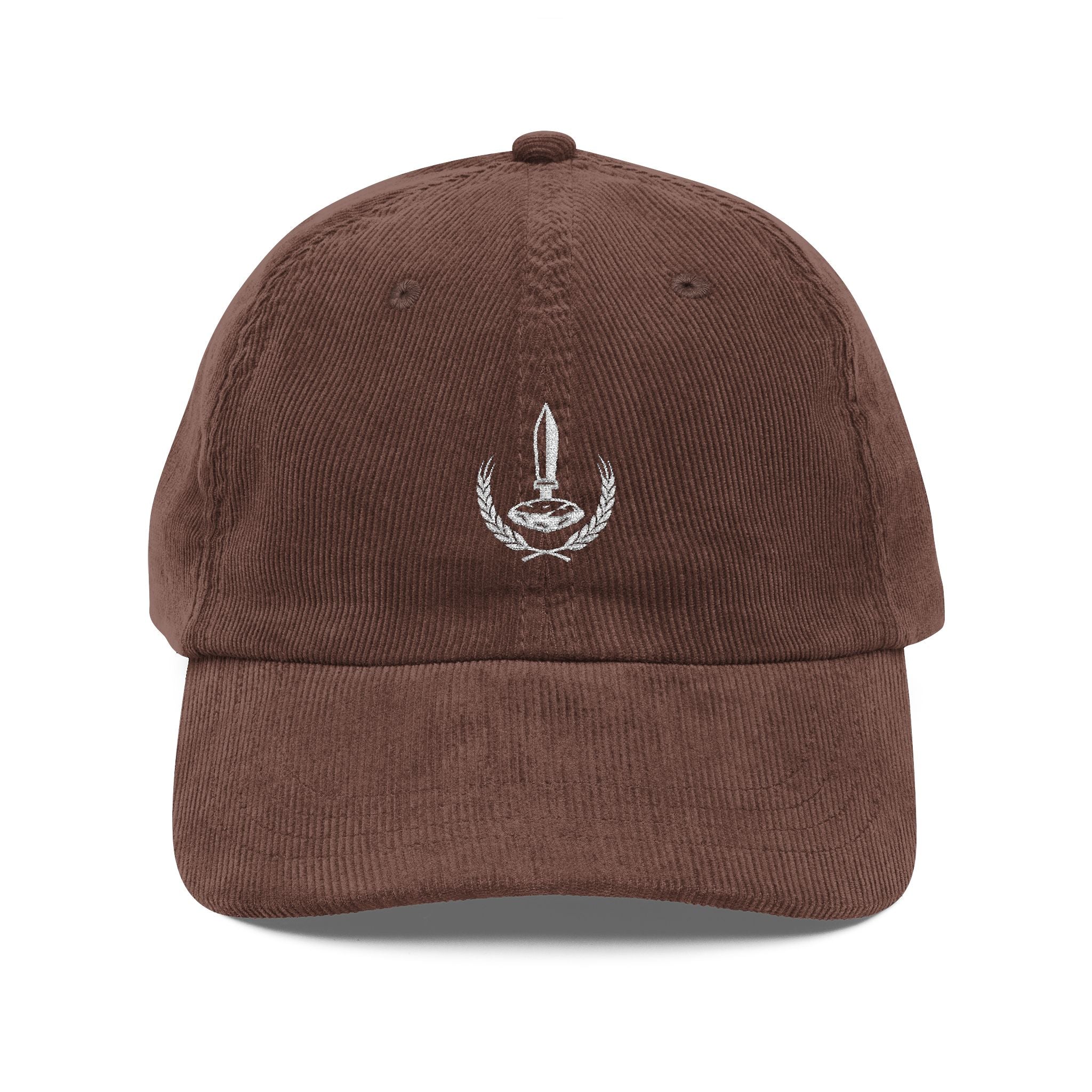 Wheat Steel Stone Vintage Corduroy Cap