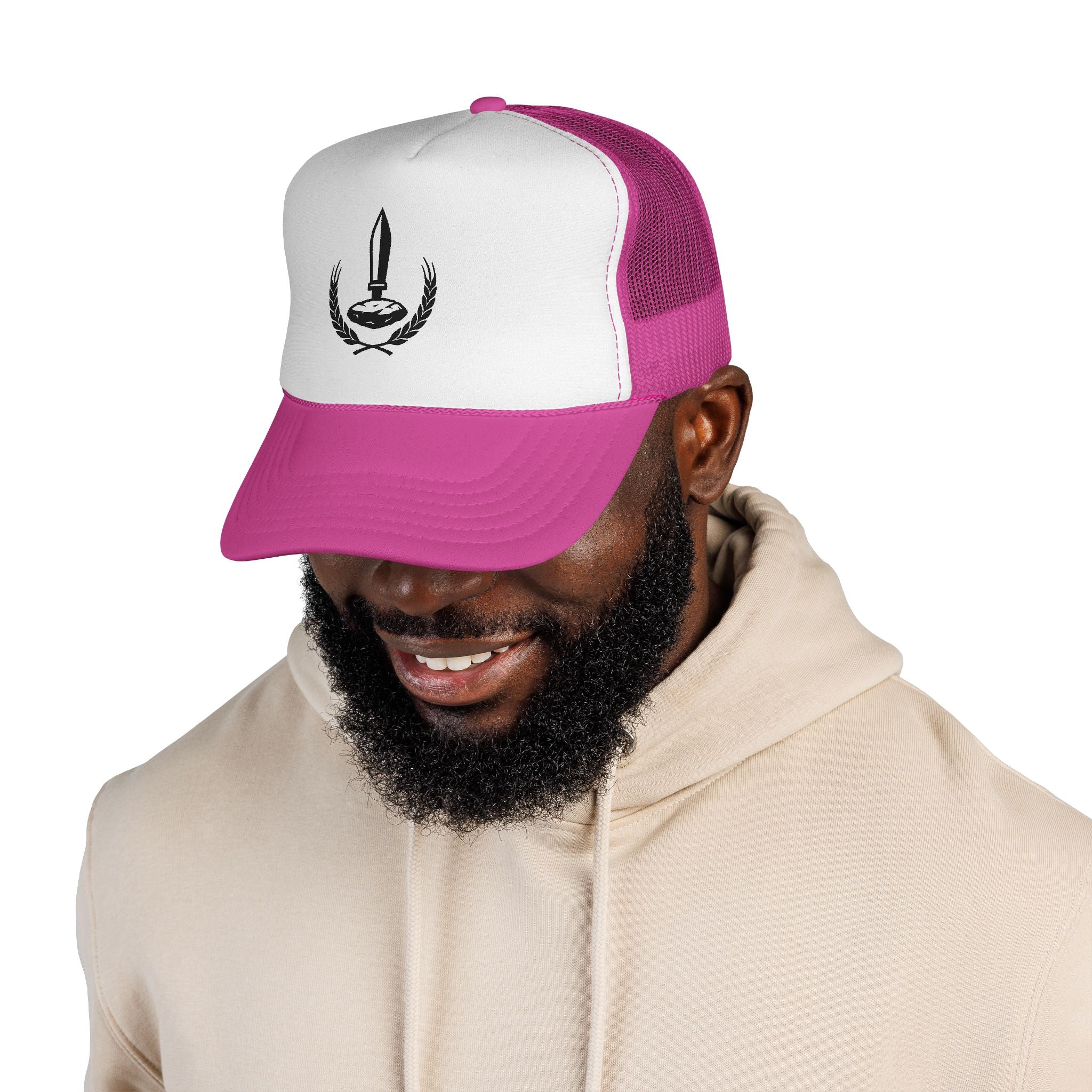 Wheat Steel Stone Trucker Cap