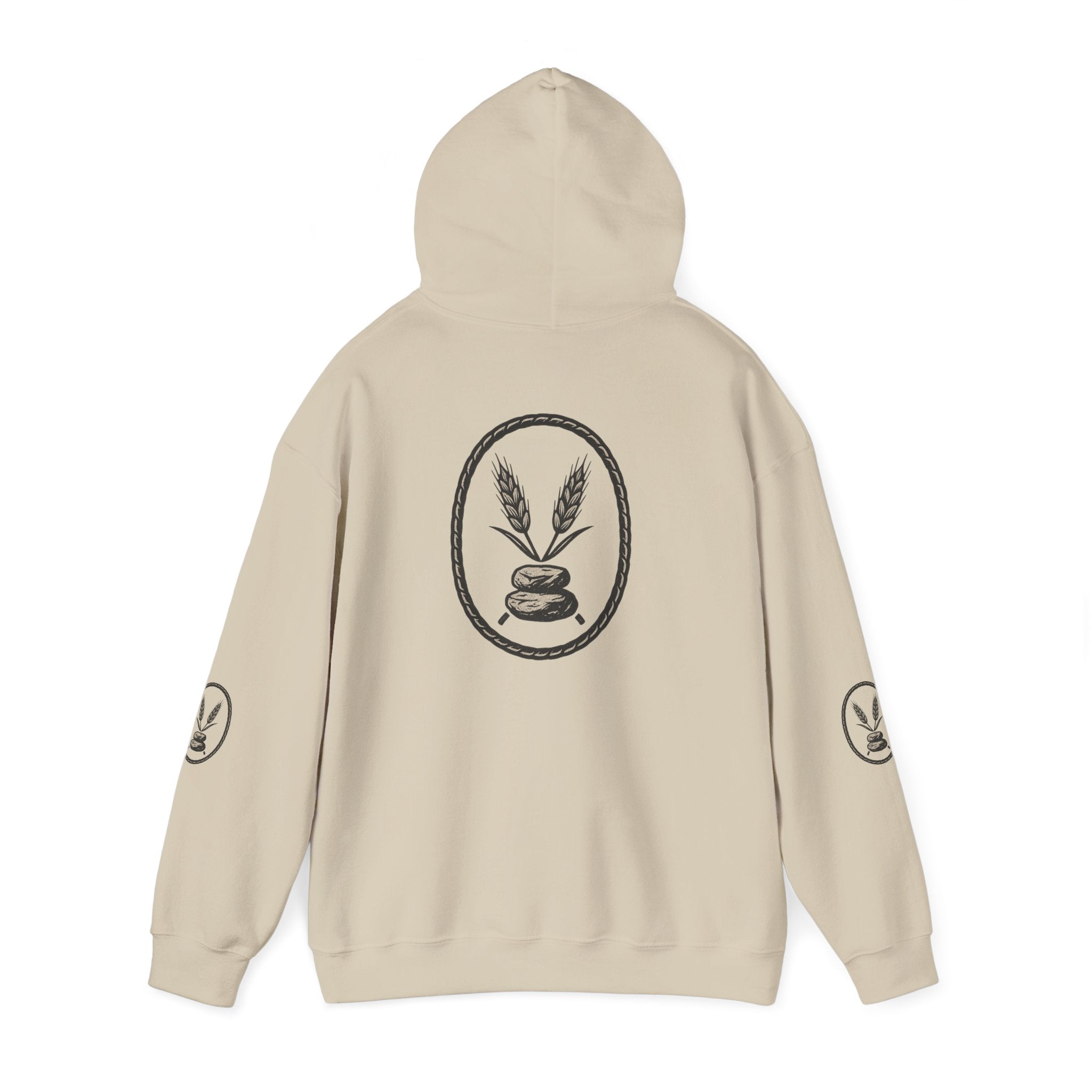 Wheat Steel Stone Fortitude Hoodie