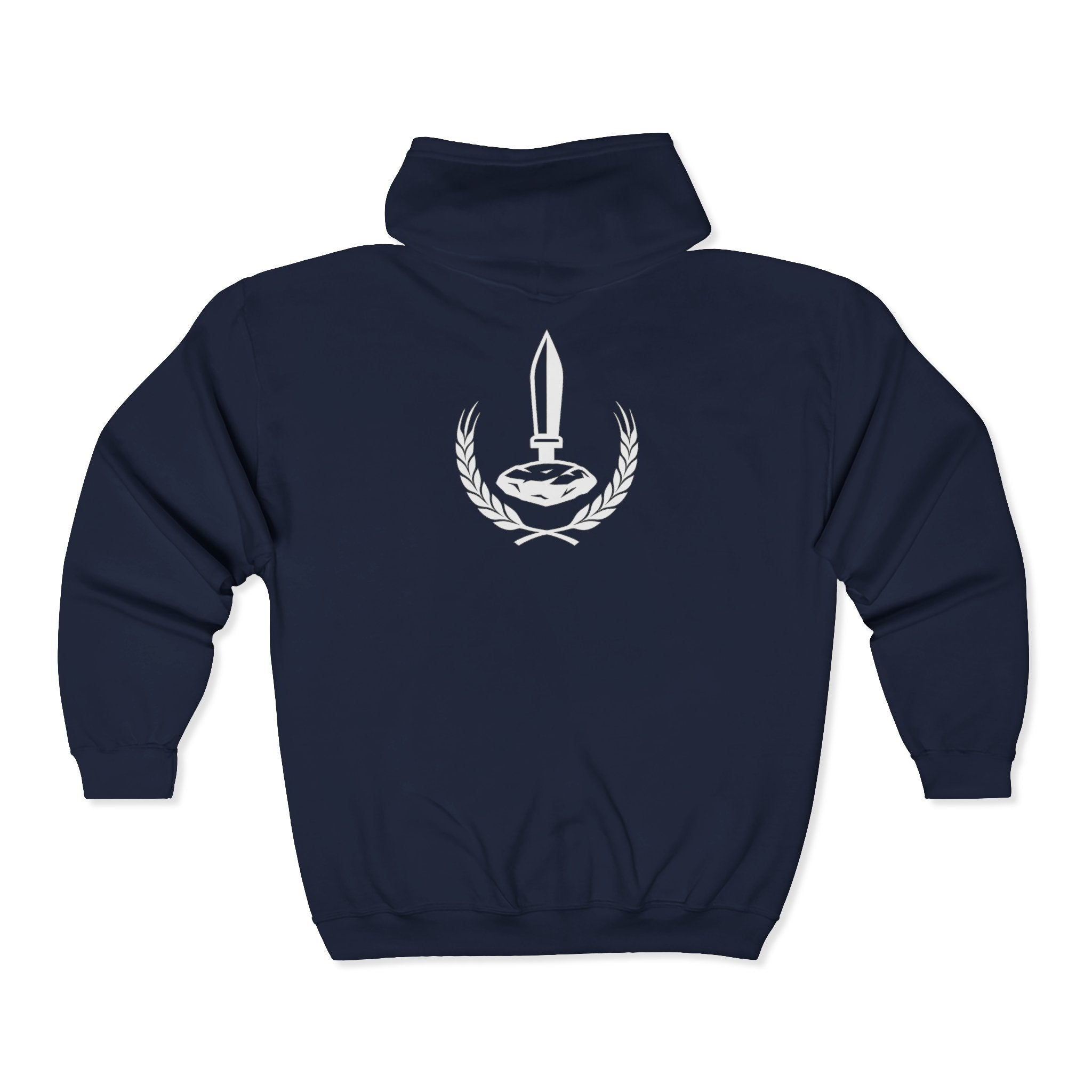 Wheat Stone Steel Zip-Up Hoodie