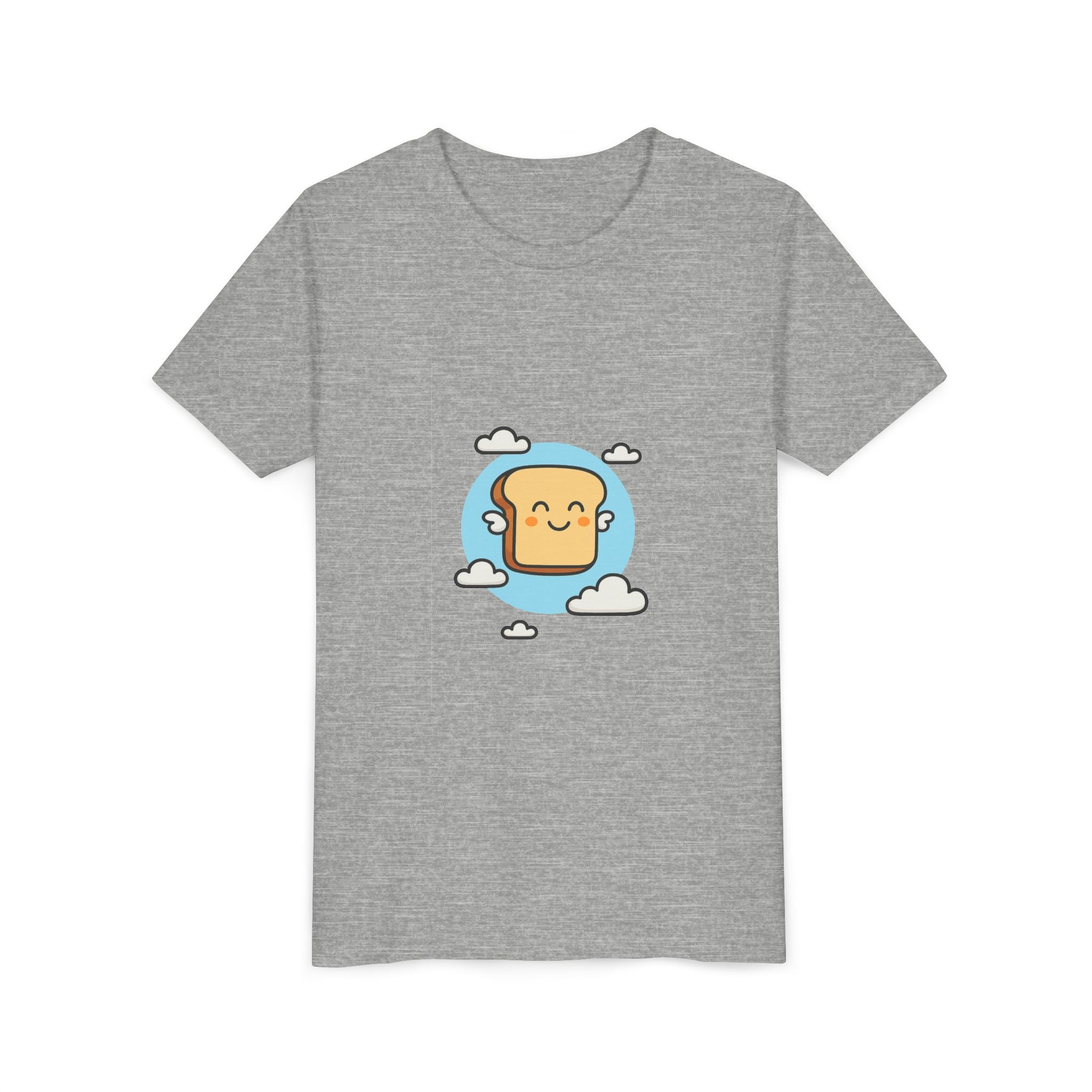 Cute Flying Toast Kids Tee