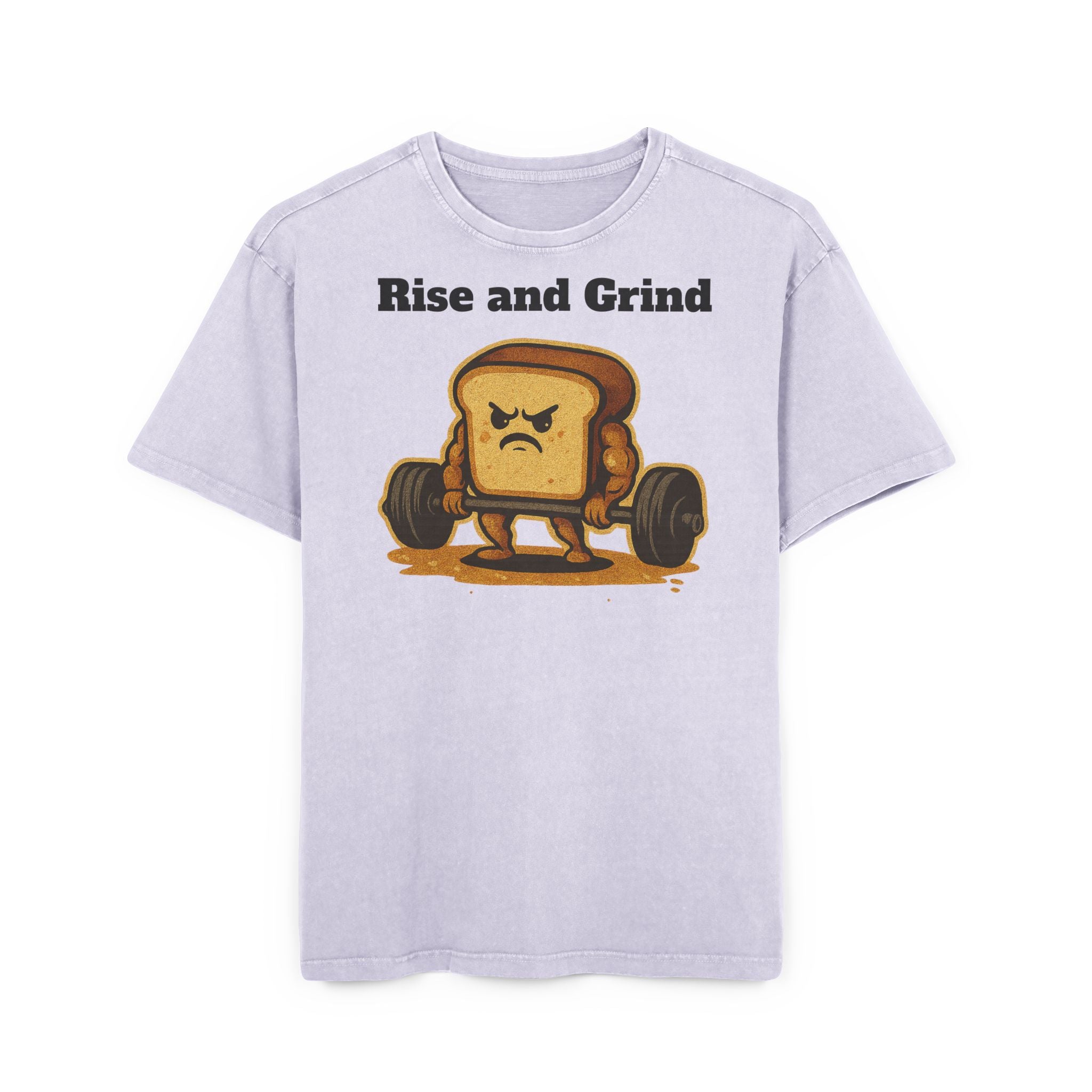 Rise and Grind Barbell Tee