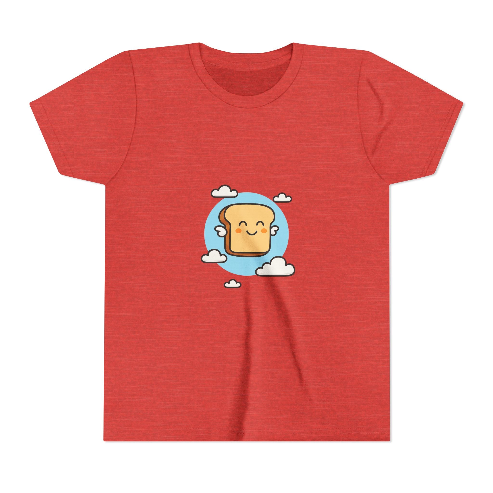 Cute Flying Toast Kids Tee
