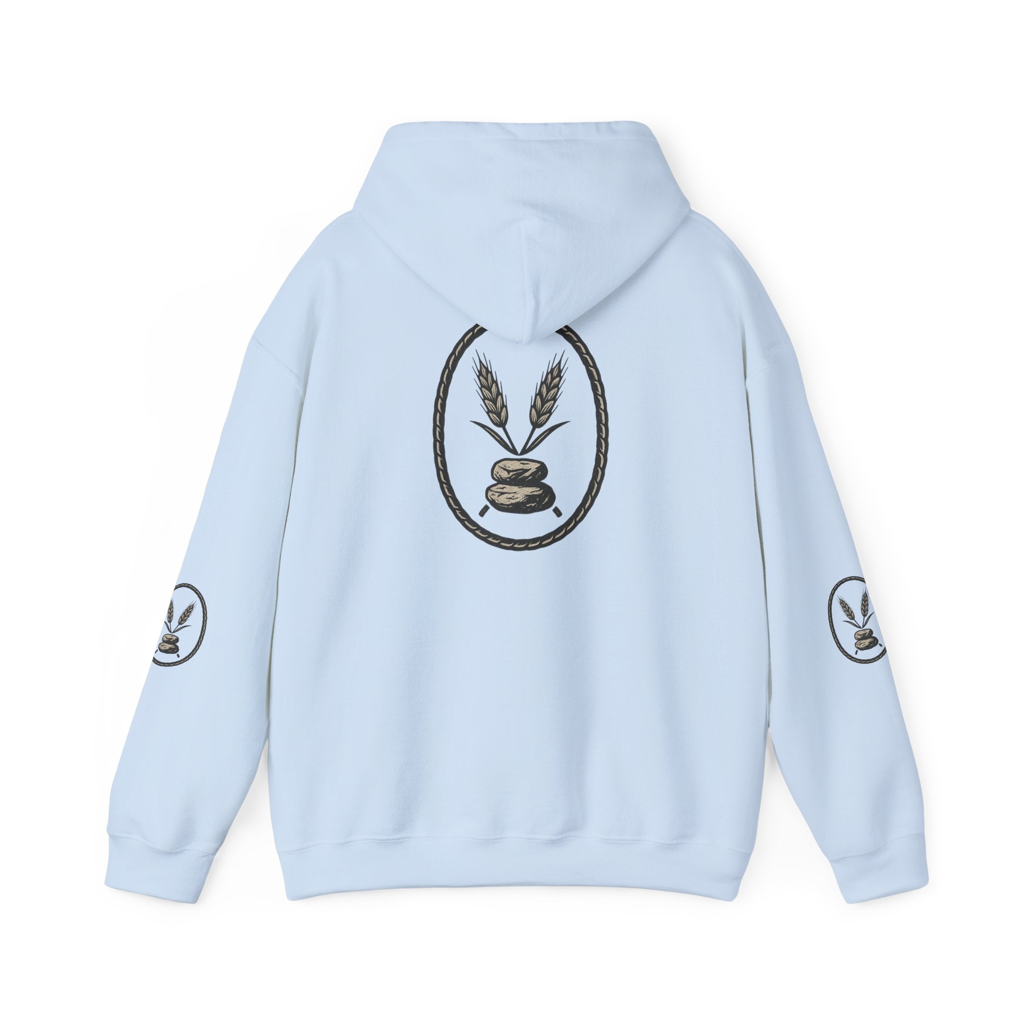 Wheat Steel Stone Fortitude Hoodie