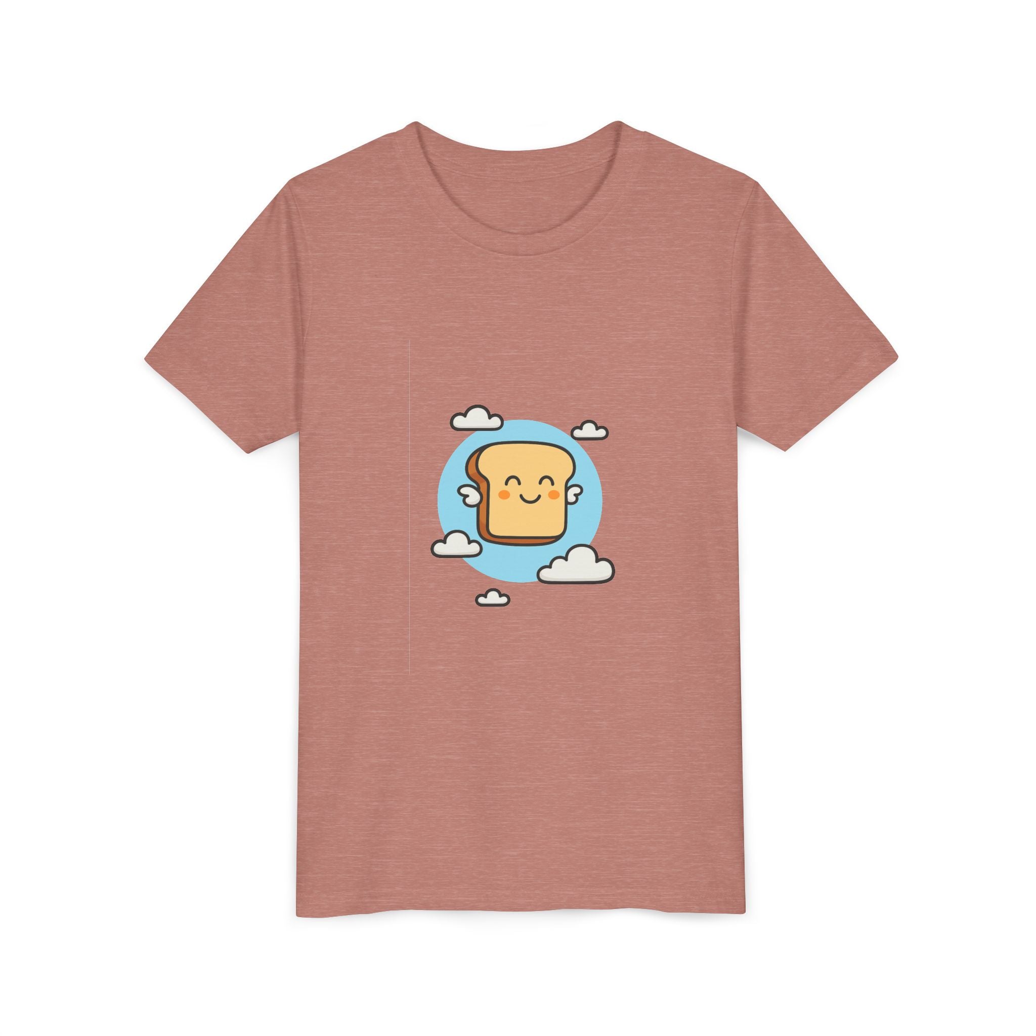 Cute Flying Toast Kids Tee