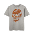 Skull Bread Graphic Oversize Shirt