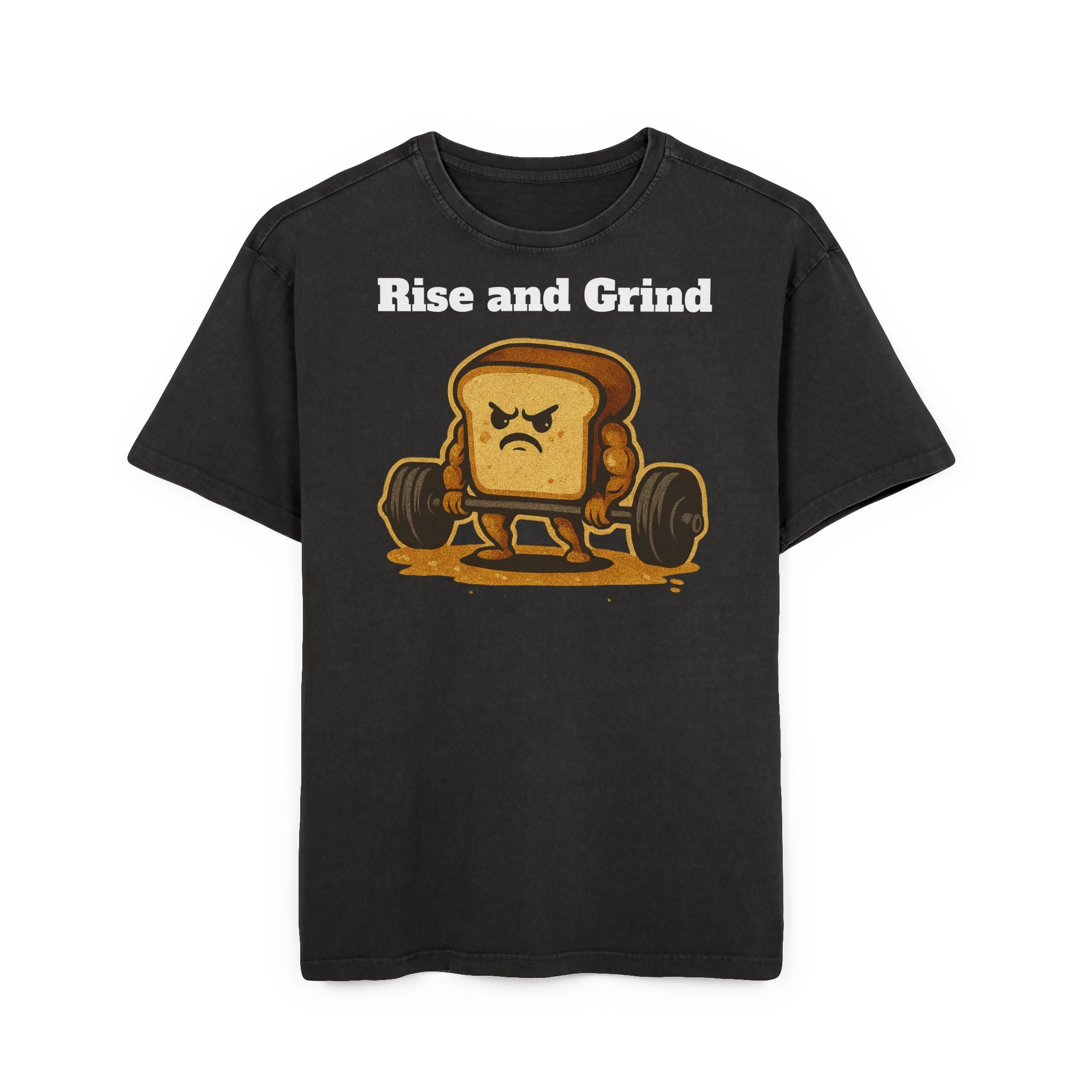 Rise and Grind Barbell Tee