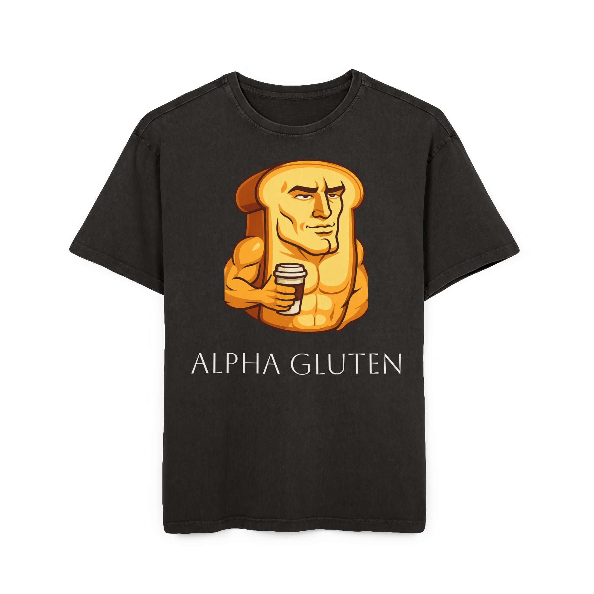Alpha Chad 'Bread & Coffee' Tee