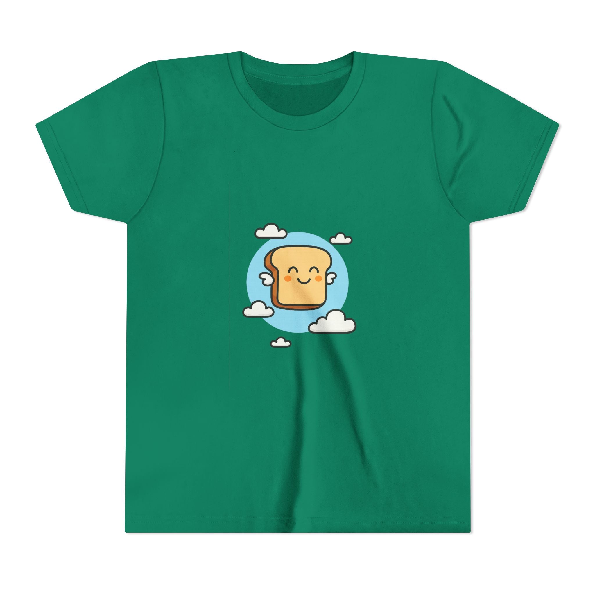 Cute Flying Toast Kids Tee