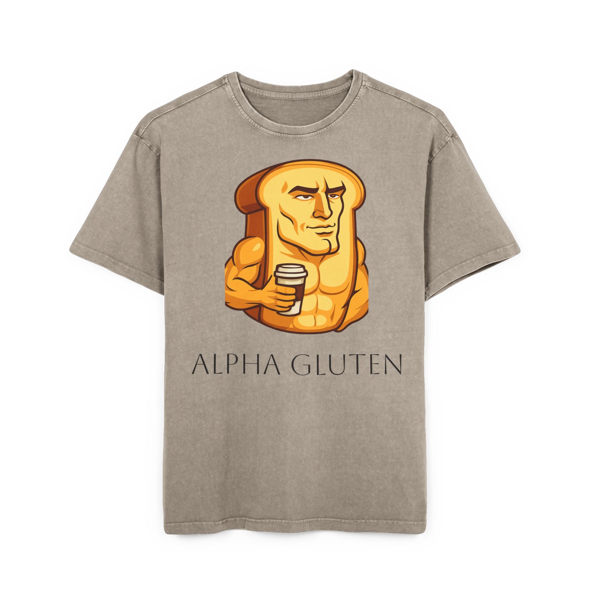 Alpha Chad 'Bread & Coffee' Tee