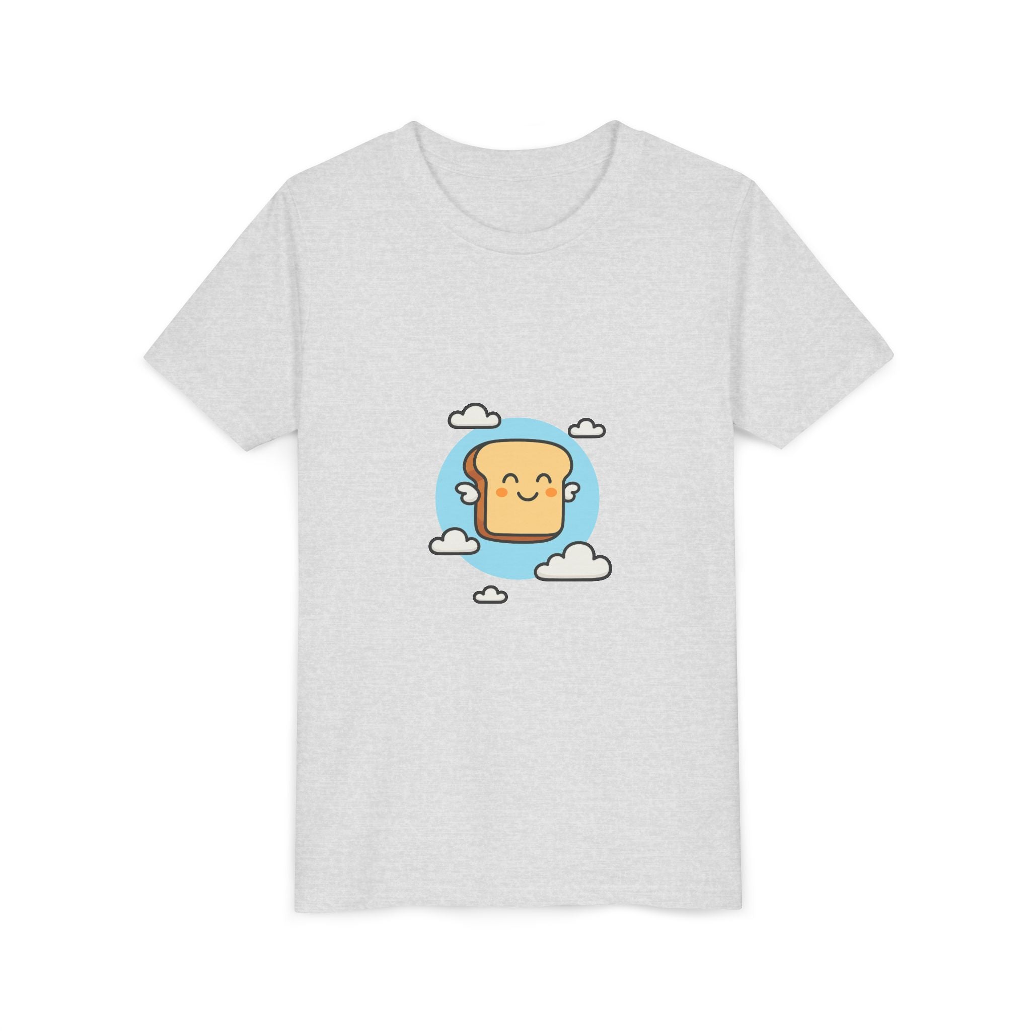 Cute Flying Toast Kids Tee