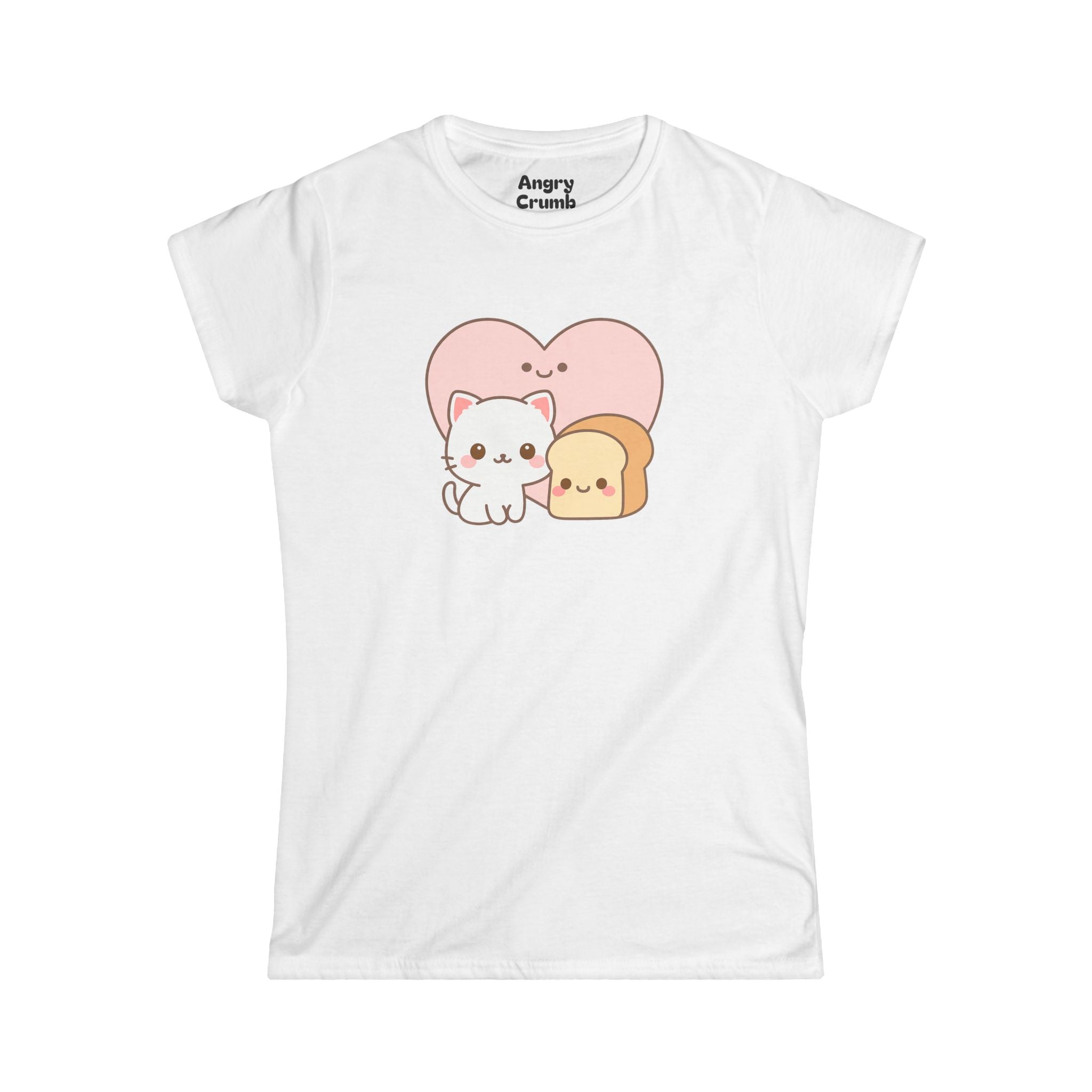 Bread and Kittens Tee - Image 1 | Bread-Themed Apparel