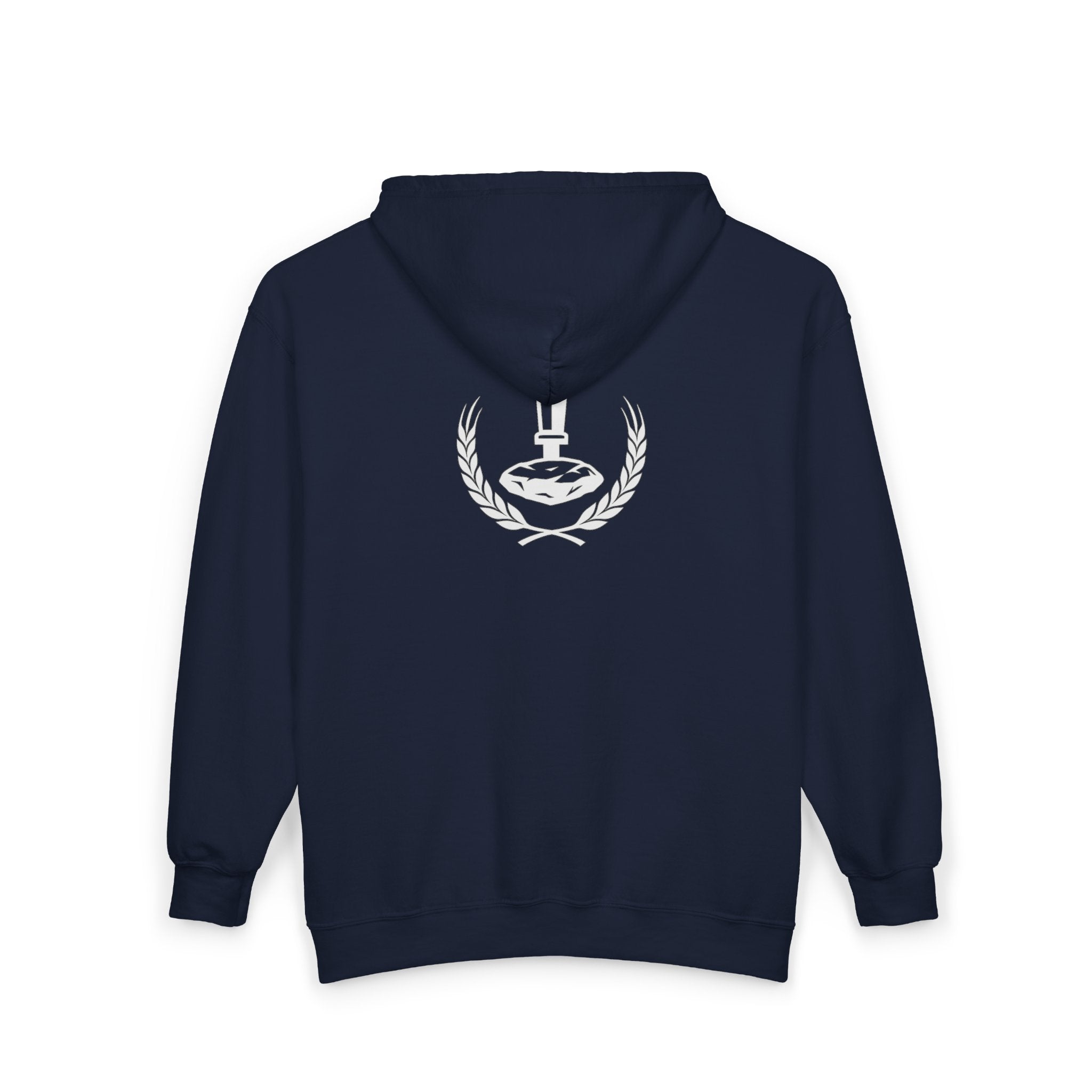 Wheat Stone Steel Zip-Up Hoodie