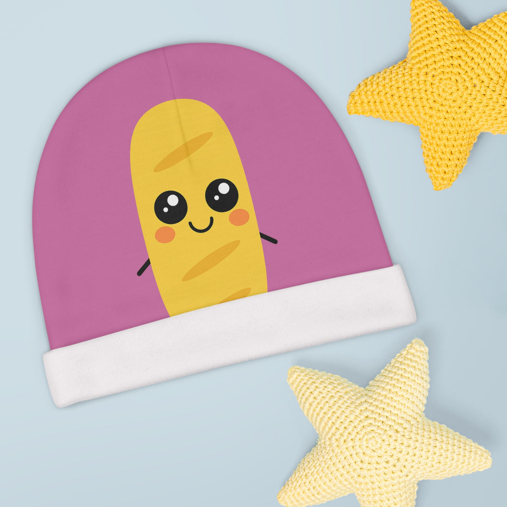Cute Kawaii Peanut Baby Beanie – Pink
