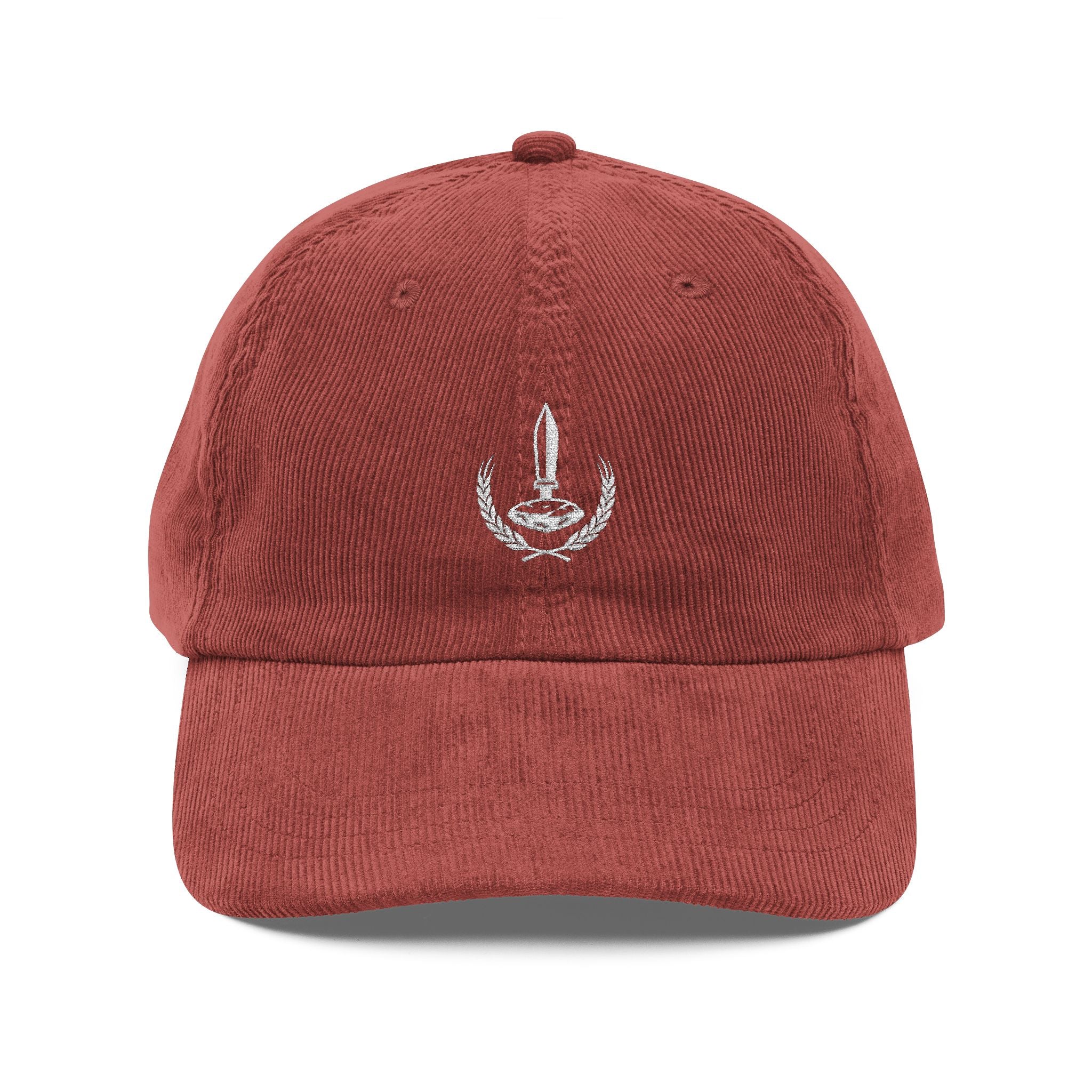 Wheat Steel Stone Vintage Corduroy Cap