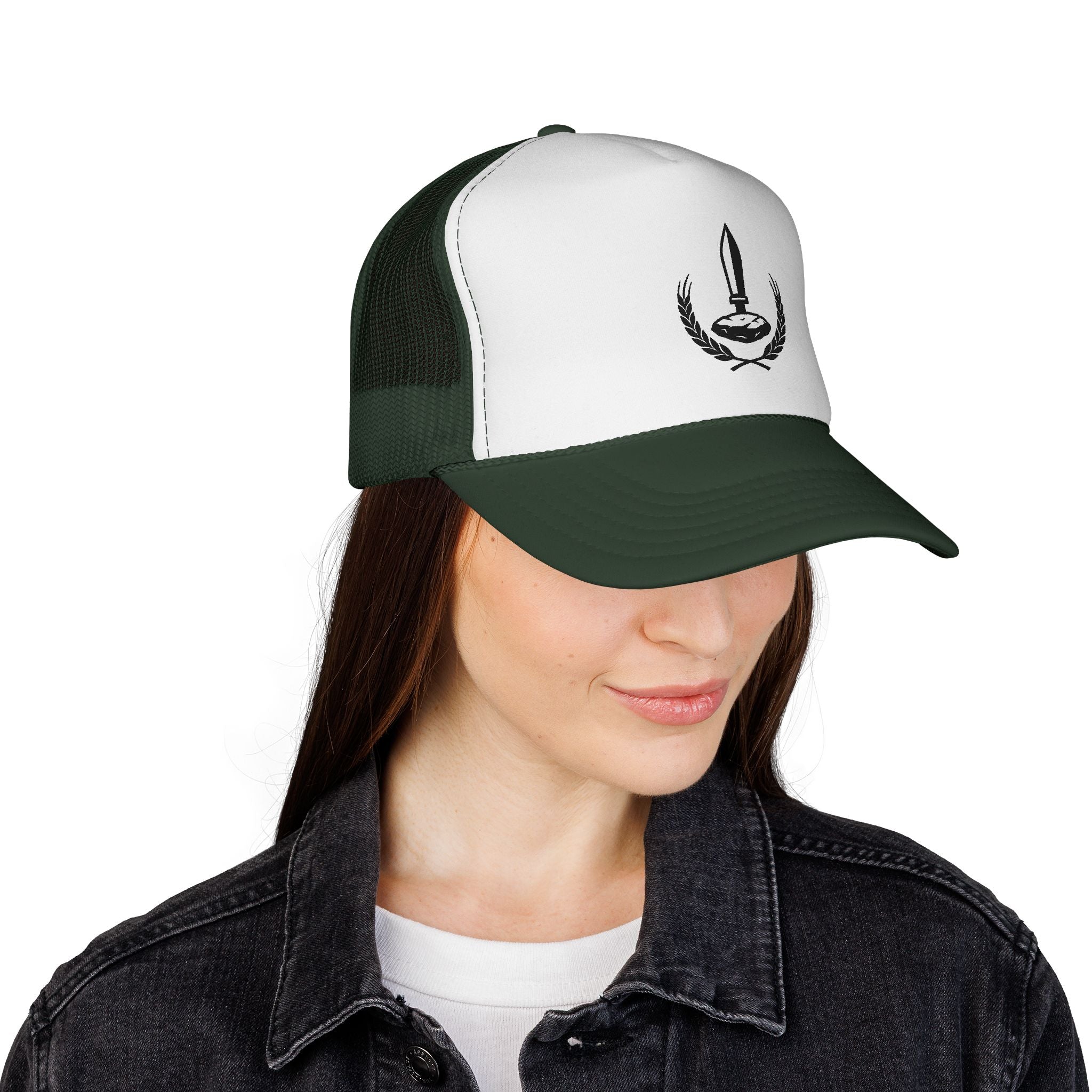 Wheat Steel Stone Trucker Cap