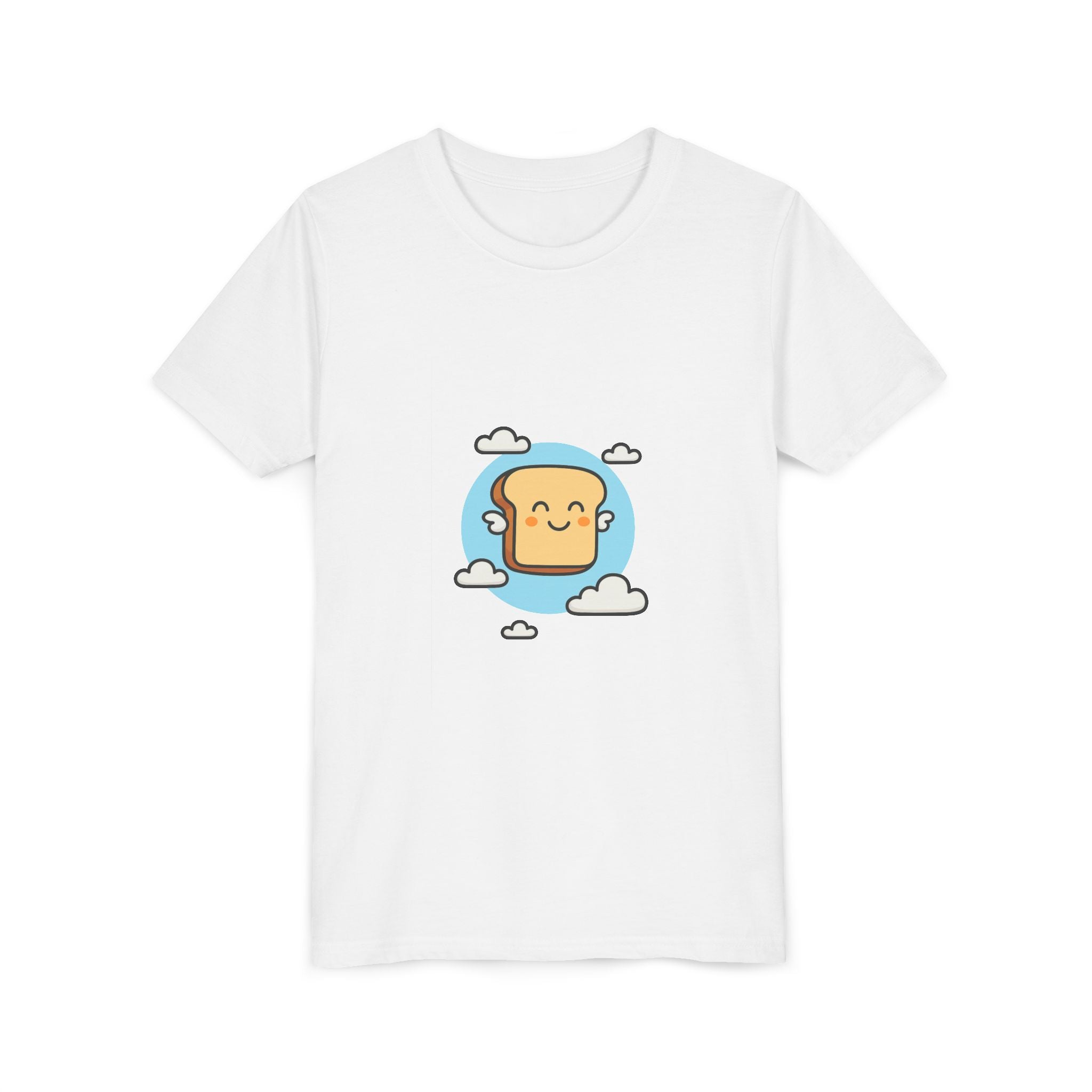 Cute Flying Toast Kids Tee